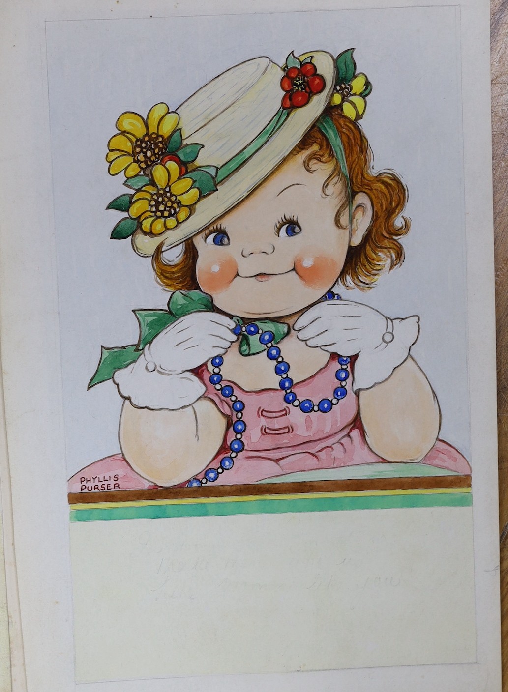 Phyllis Purser (1893-1990), six watercolours, humorous scenes, signed, unframed, largest 36 x 24.5cm